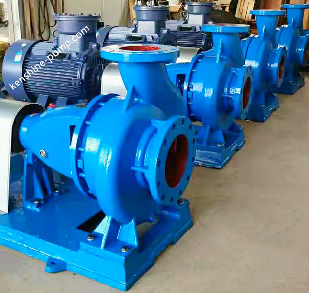 IS horizontal single stage end suction centrifugal water pump