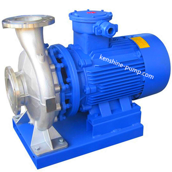 ISW horizontal pipeline centrifugal monoblock pump