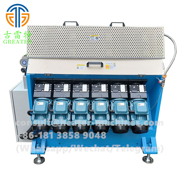 Roll compressing machine for cartridge heater processing