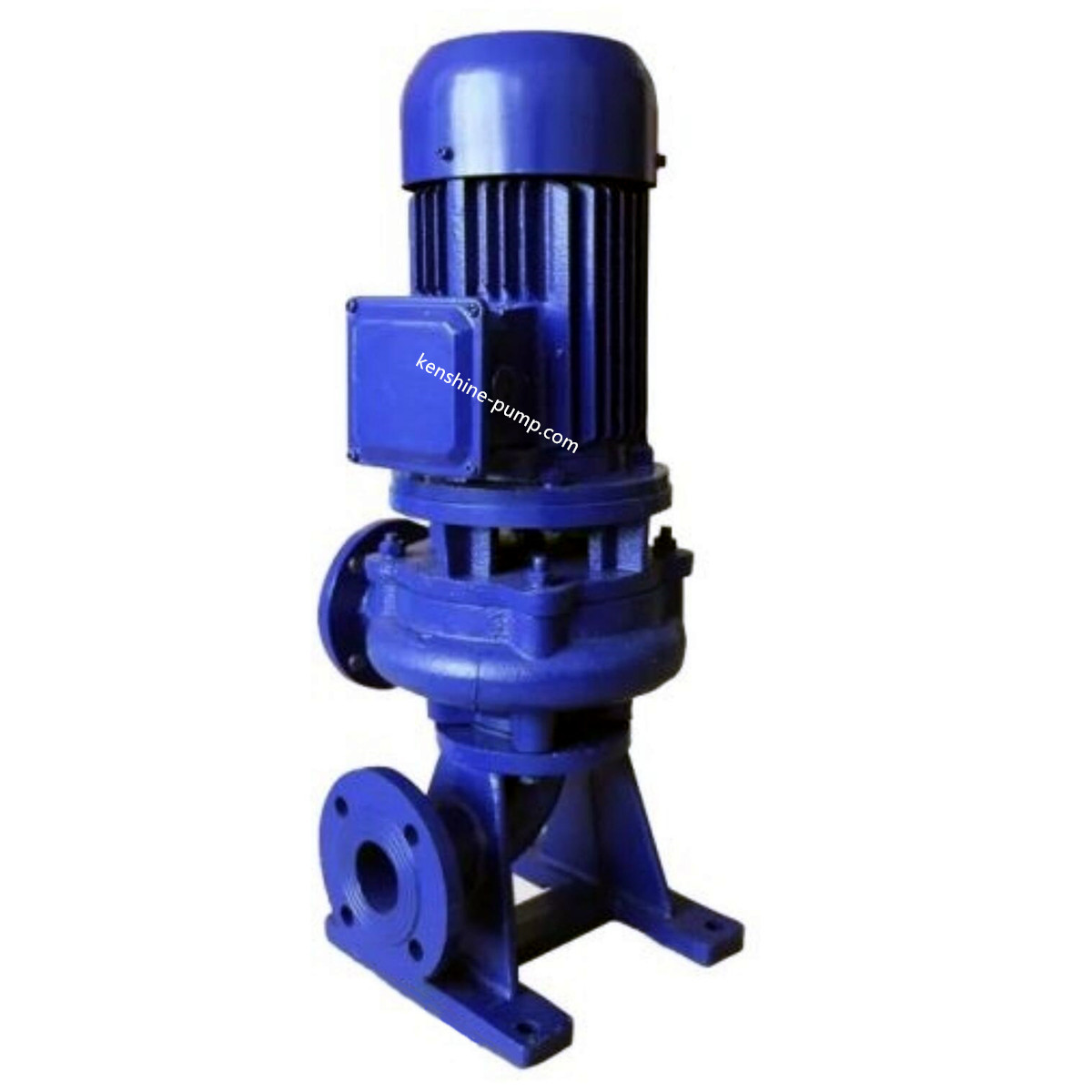 Vertical non-clogging sewage pump