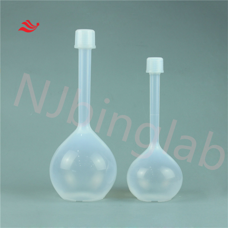  Volumetric flasks, made of high purity PFA, Class A