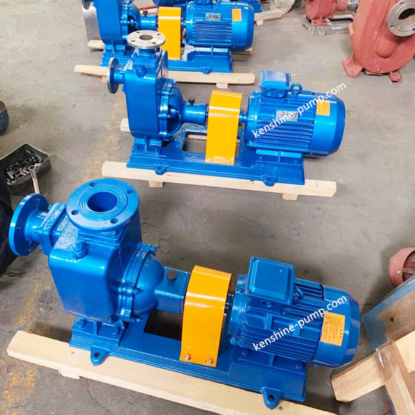 ZW horizontal Self priming sewage centrifugal drainage pump